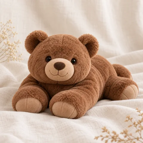 Peluche lestée ours