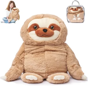 ODOXIA Peluche Lestée Paresseux Anti-Anxiété 2,3 kg