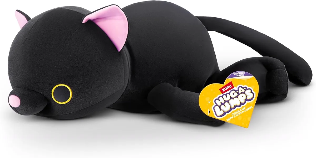 ZURU Hug-A-Lumps Peluche Lestée Chat 1,5 kg