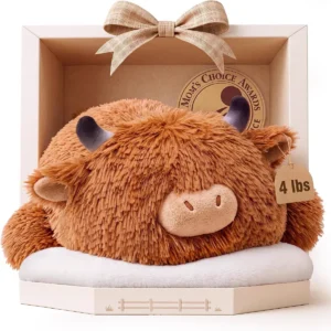 Mewaii Peluche Lestée Vache Highland 1,8 kg