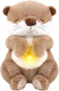seOSTO Loutre Qui Respire avec Lumières et Musique
