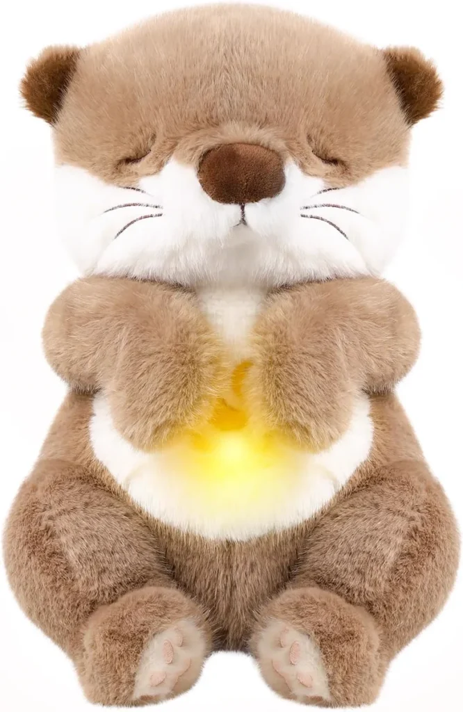 seOSTO Loutre Qui Respire avec Lumières et Musique
