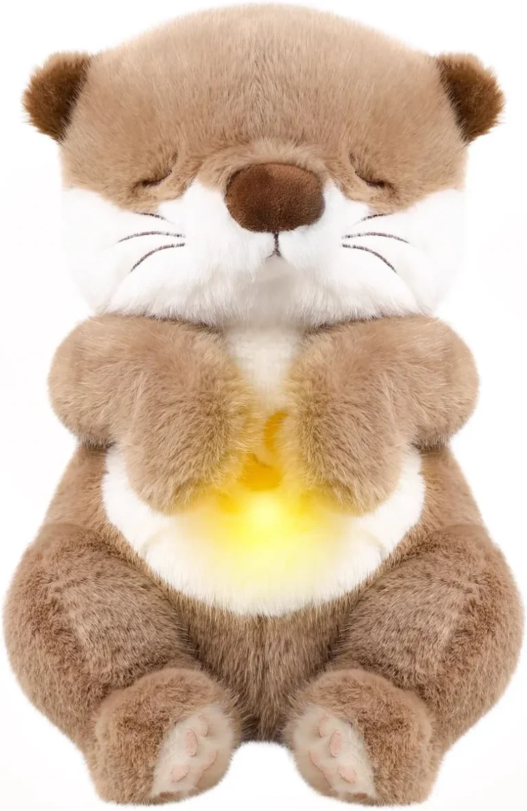 seOSTO Loutre Qui Respire avec Lumières et Musique