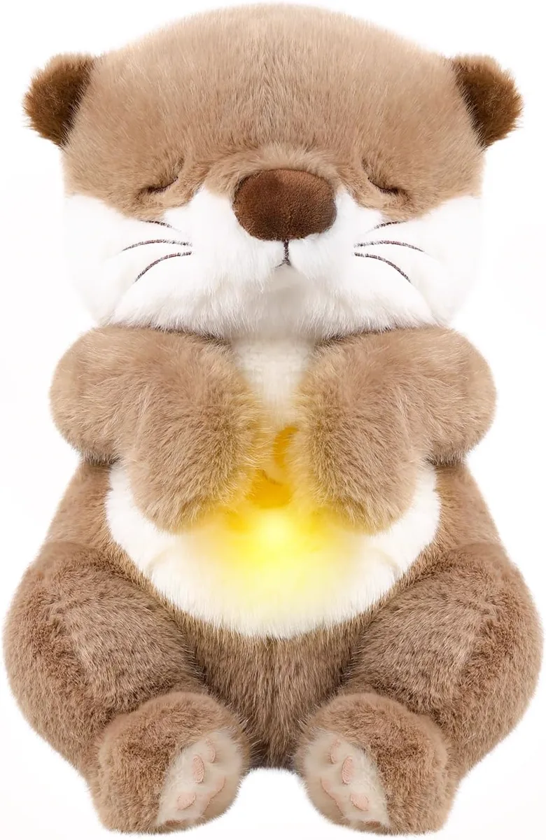 seOSTO Loutre Qui Respire avec Lumières et Musique